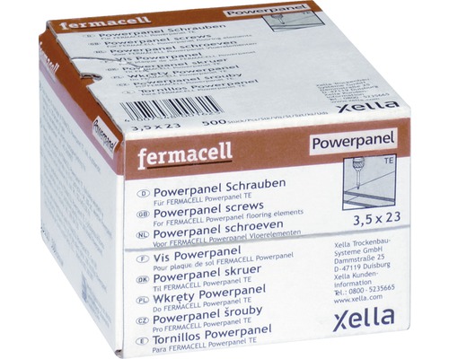 fermacell Powerpanel TE schroeven 3,9 x 23 mm verpakking = 500 stuks