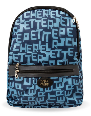Petite Chérie Impression Stelleveske Ryggsekk, Blue