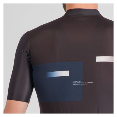 Maillot Manches Courtes Sportful Gruppetto Noir