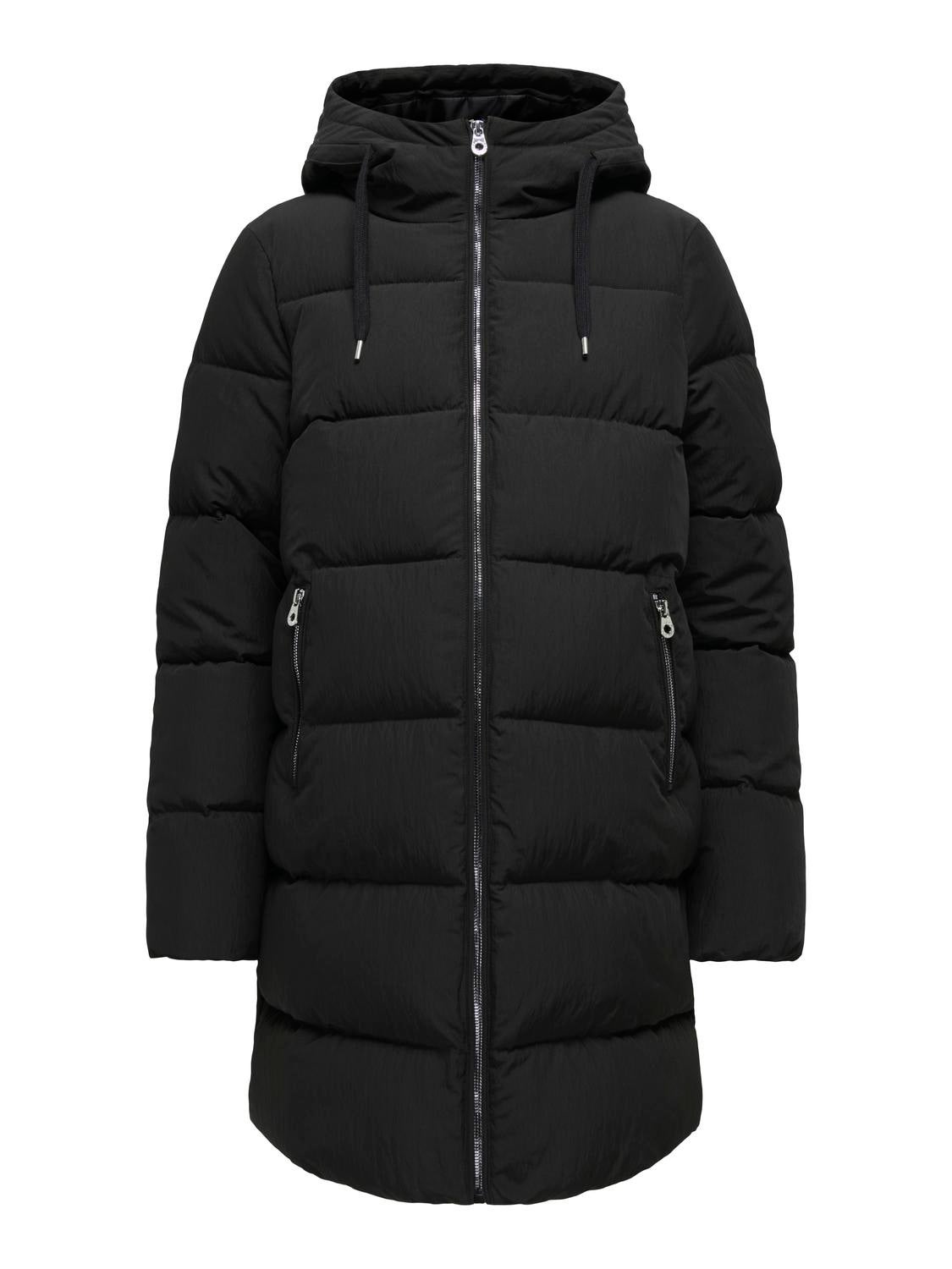 OLMDOLLY Steppmantel Black