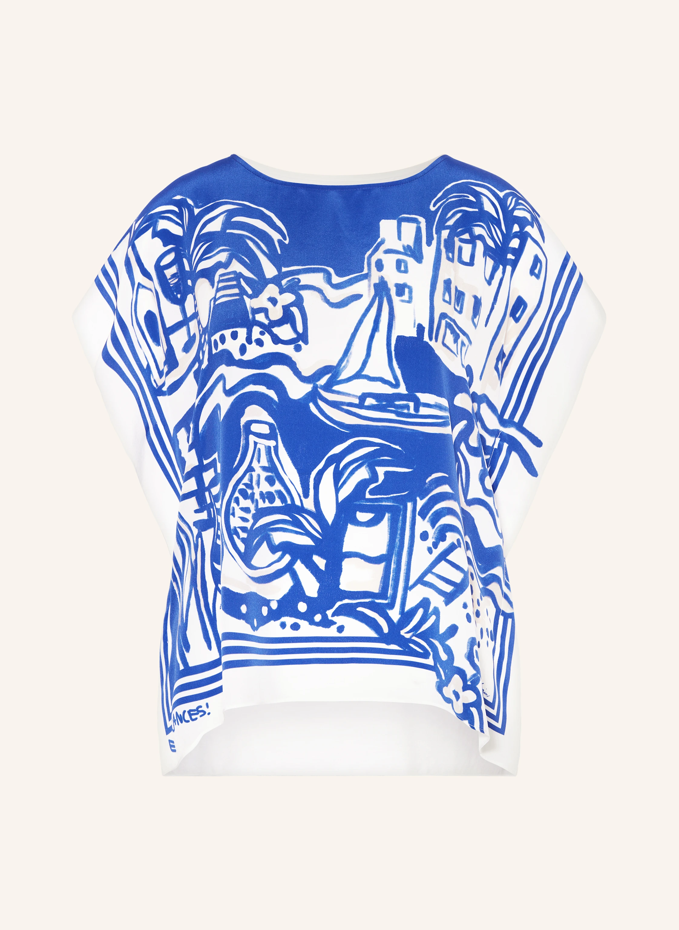 MARC CAIN Blusenshirt im Materialmix