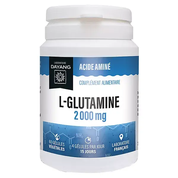 Dayang L-Glutamina 2000mg 60 cápsulas