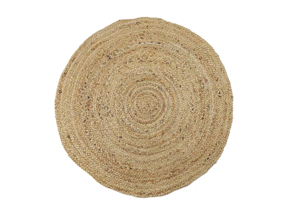 Tapis Rond Déco en Jute 