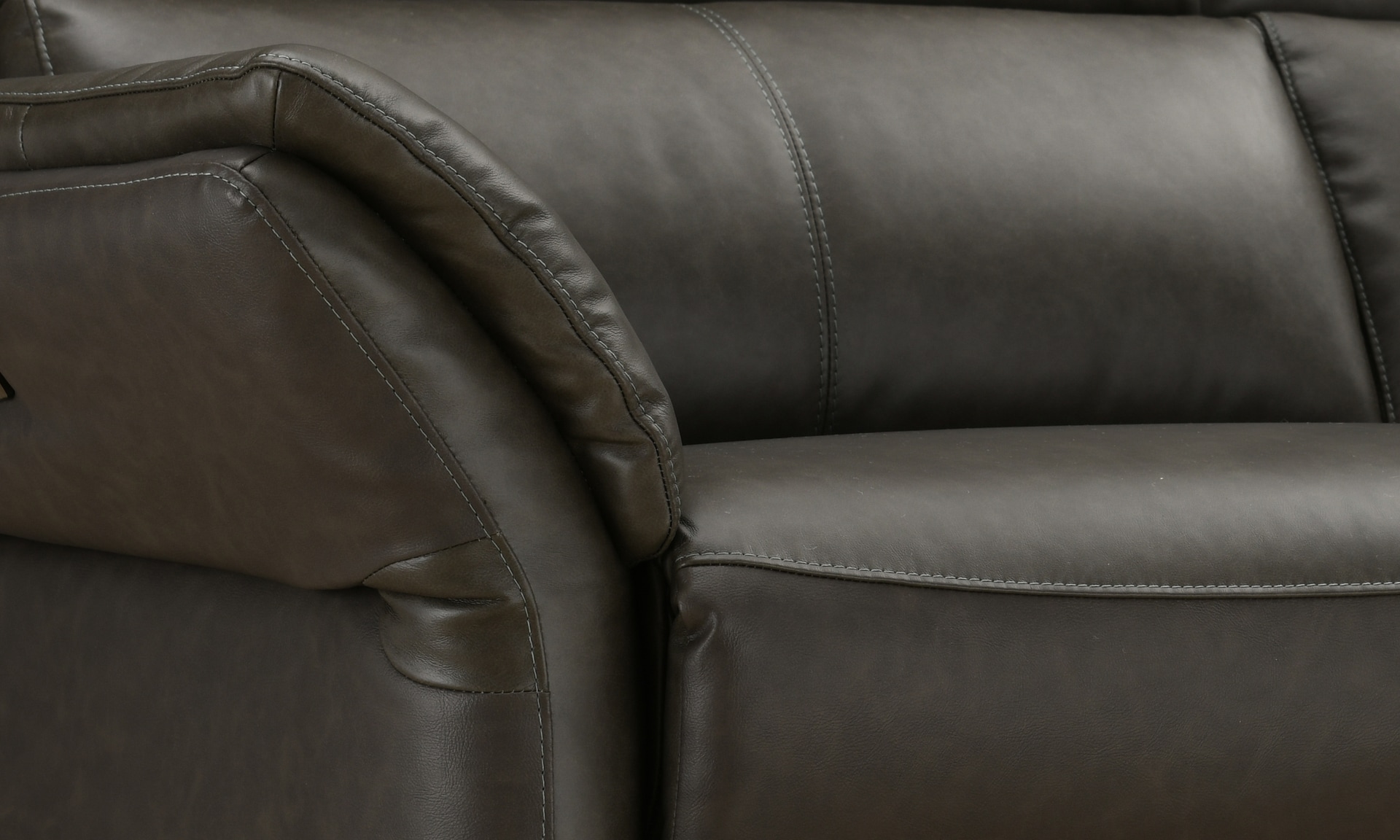 Ecksofa SIMON dunkelgrau