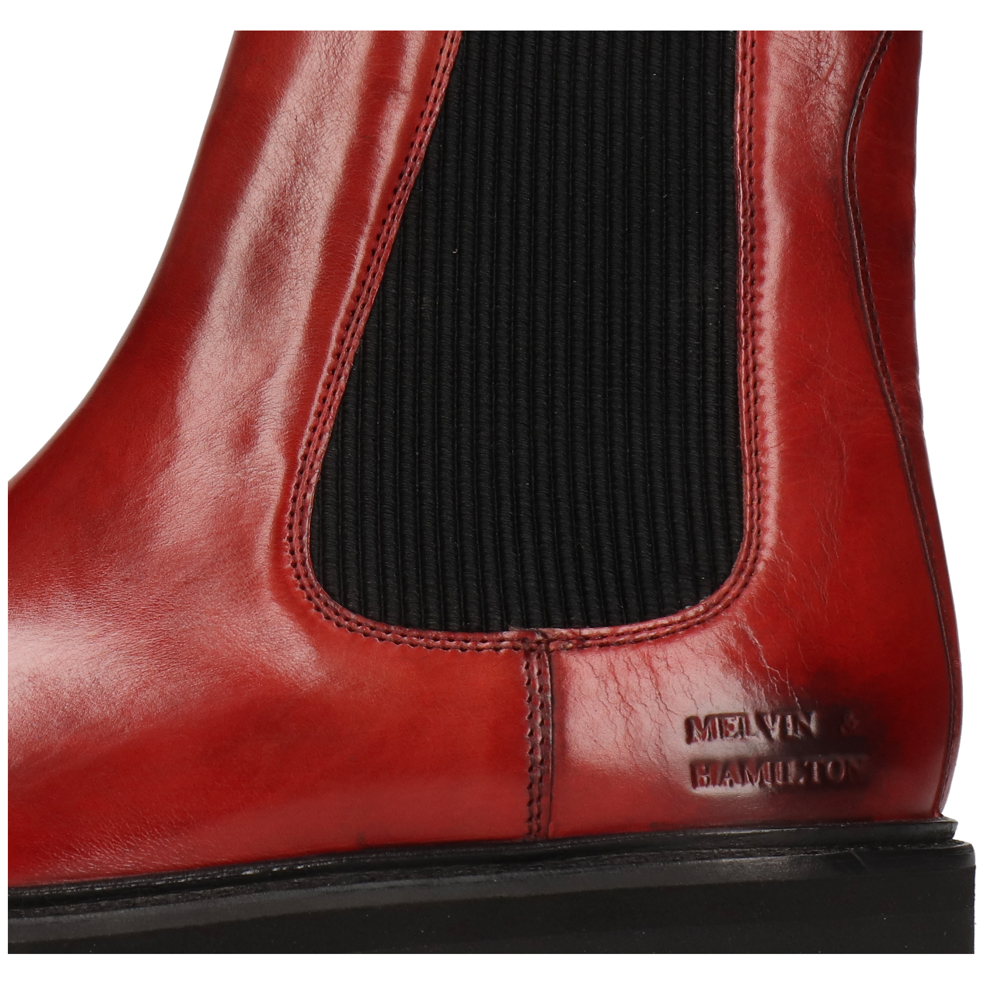 LEONIE 5 - Bottines à semelle plateforme | Rouge