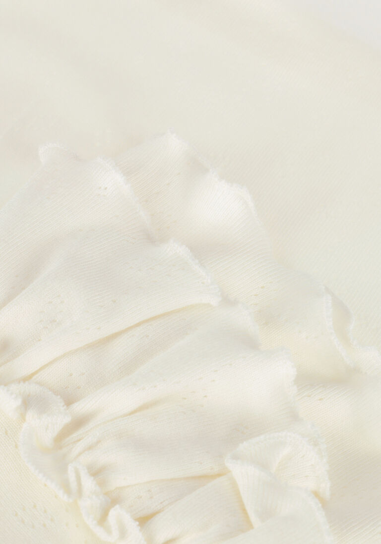 MARMAR COPENHAGEN witte marmar copenhagen t-shirt tavora frill