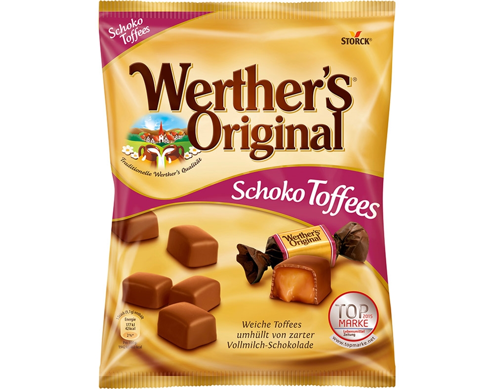 CARAMELOS WERTHER'S ORIGINAL STORCK CHOCO TOFFEE 120G