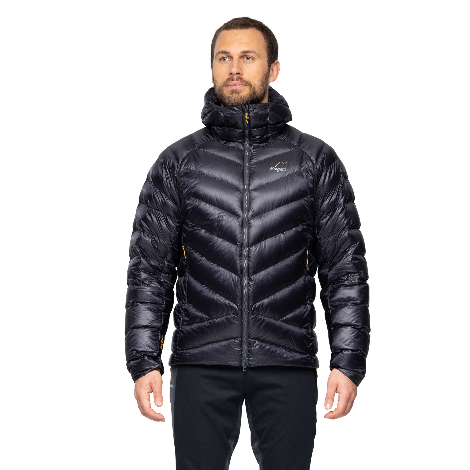 Y LightLine Weightless Down Jacket Herre Dark Shadow Grey