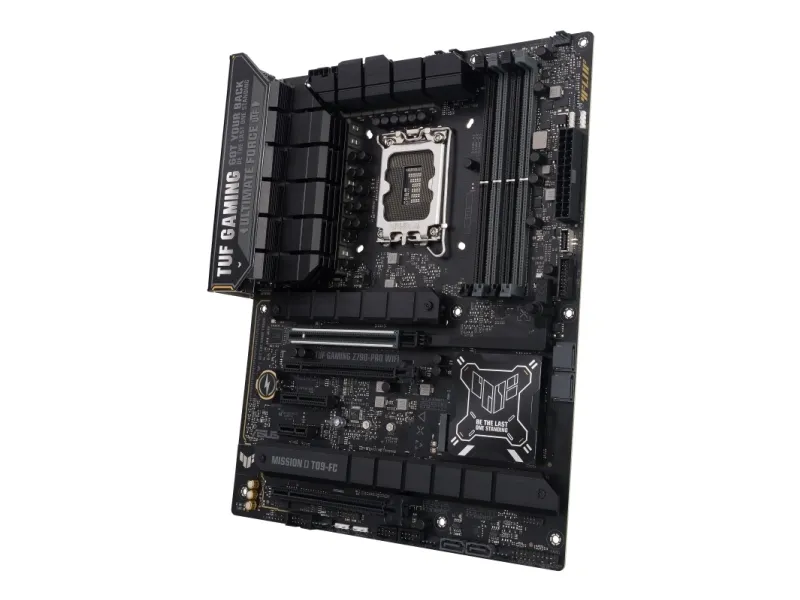 ASUS TUF GAMING Z790-PRO WIFI - Bundkort - ATX - LGA1700 sokkel - Z790 Chipset - USB-C 3.2 Gen 2x2, USB-C 3.2 Gen2, USB 3.2 Gen 1, USB 3.2 Gen 2 - Wi-Fi 6E, Bluetooth - onboard grafik (CPU påkrævet) - HD Audio (8-kanaler)