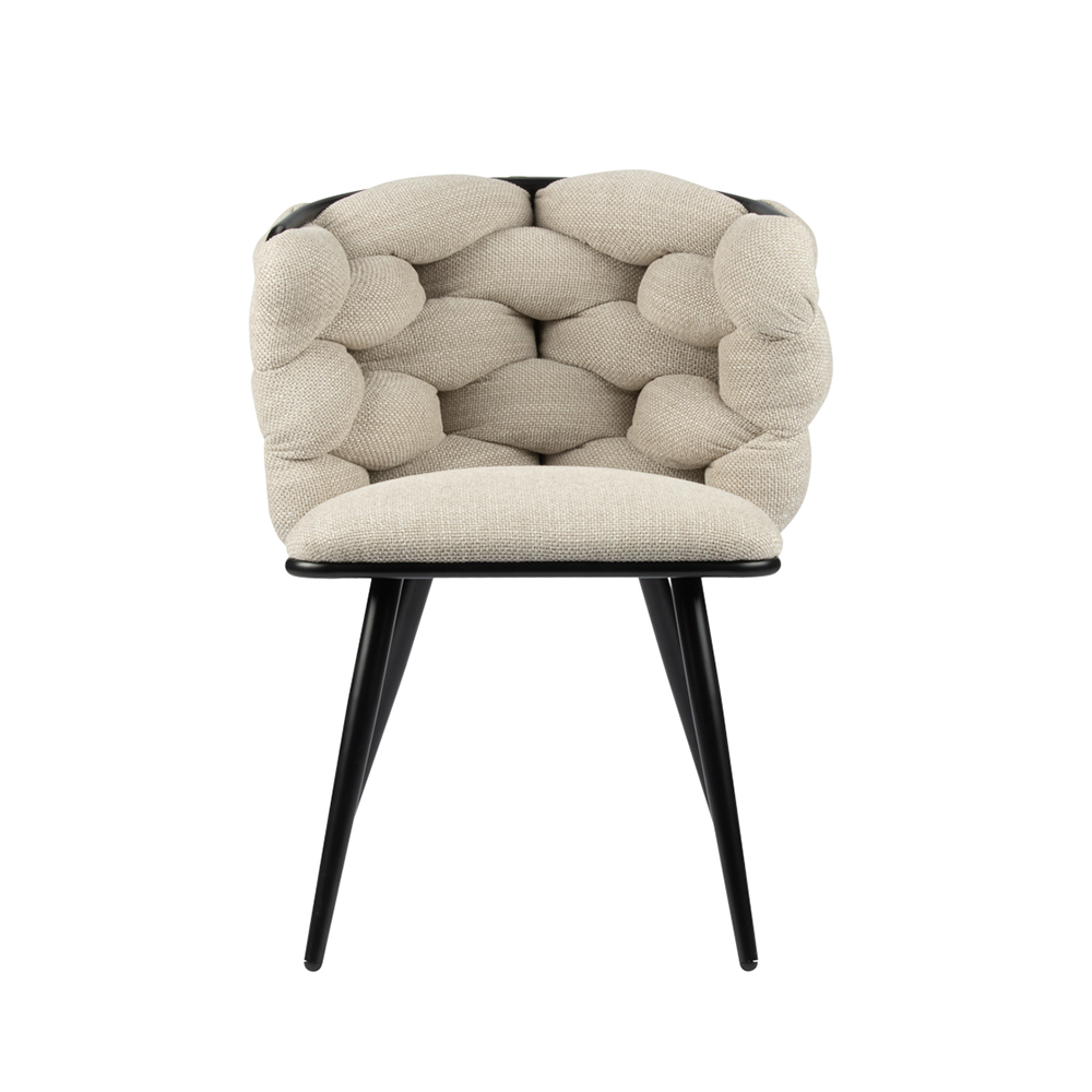 Eetkamerstoel Pebble Creme