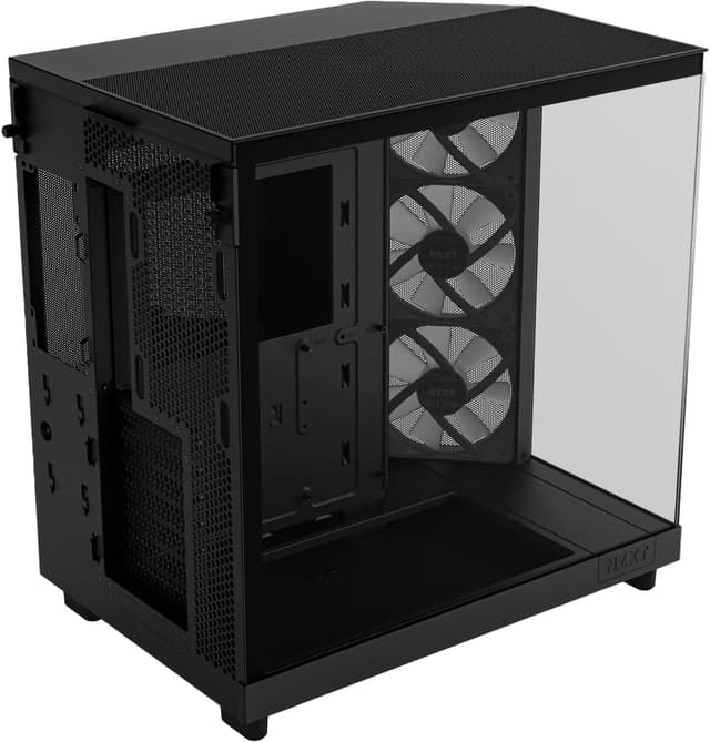NZXT H6 Flow RGB 2024 PC-kabinet (sort)