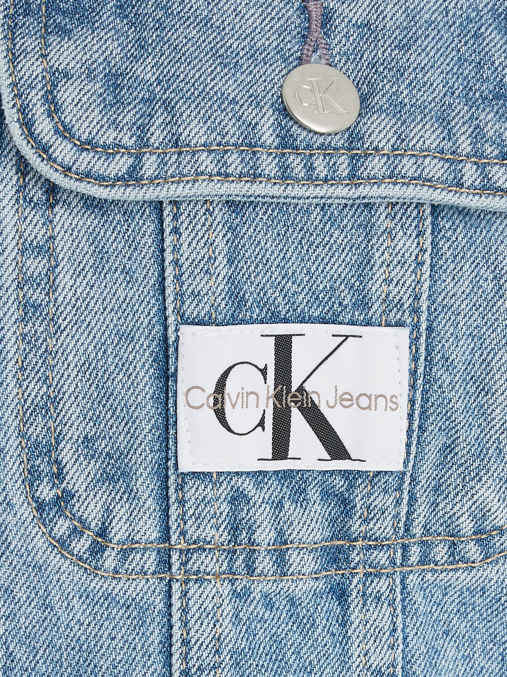 CALVIN KLEIN JEANS| Damen Jeansjacke CROPPED 90S