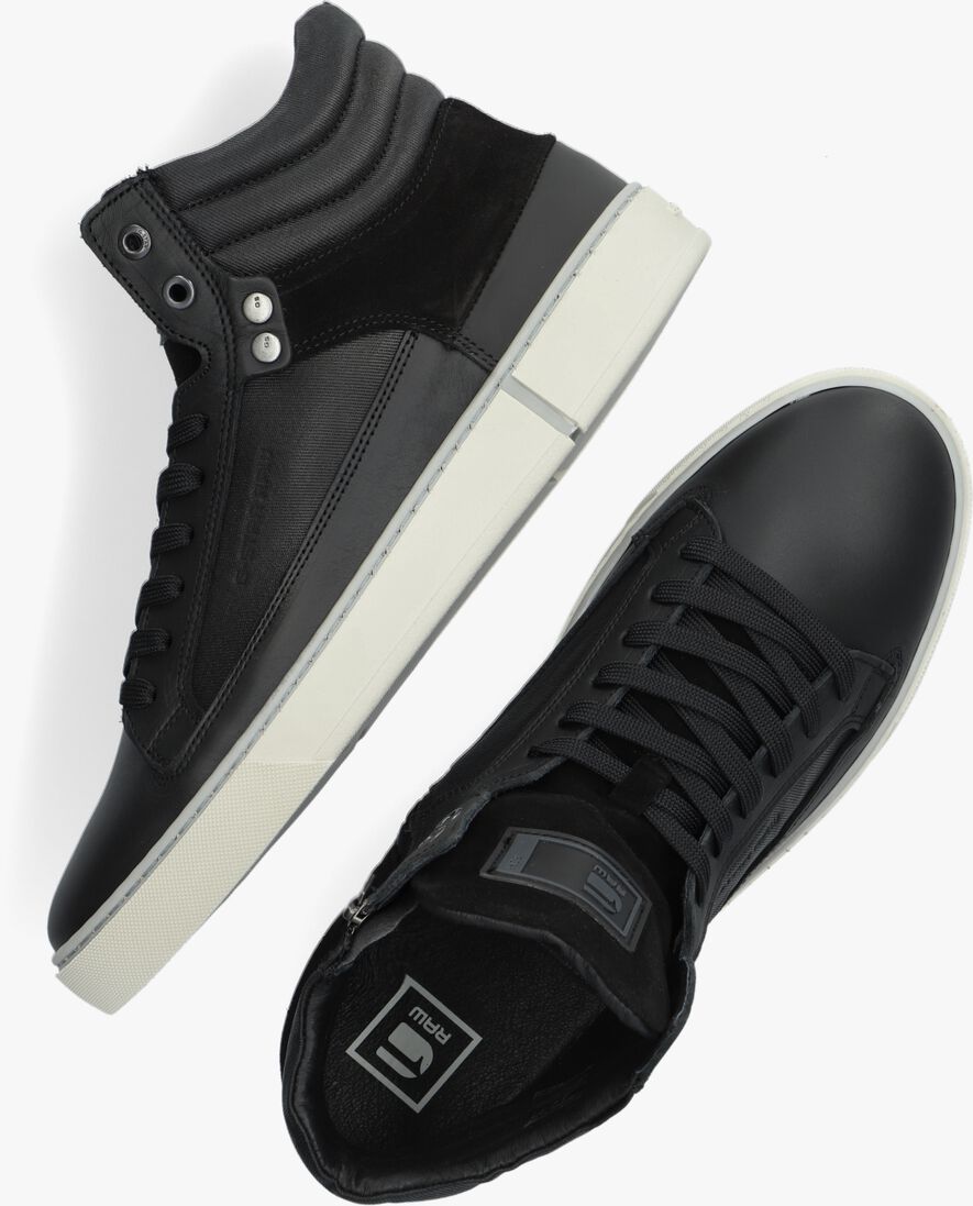 G-STAR RAW zwarte g-star raw hoge sneaker ravond mid bsc dnm m