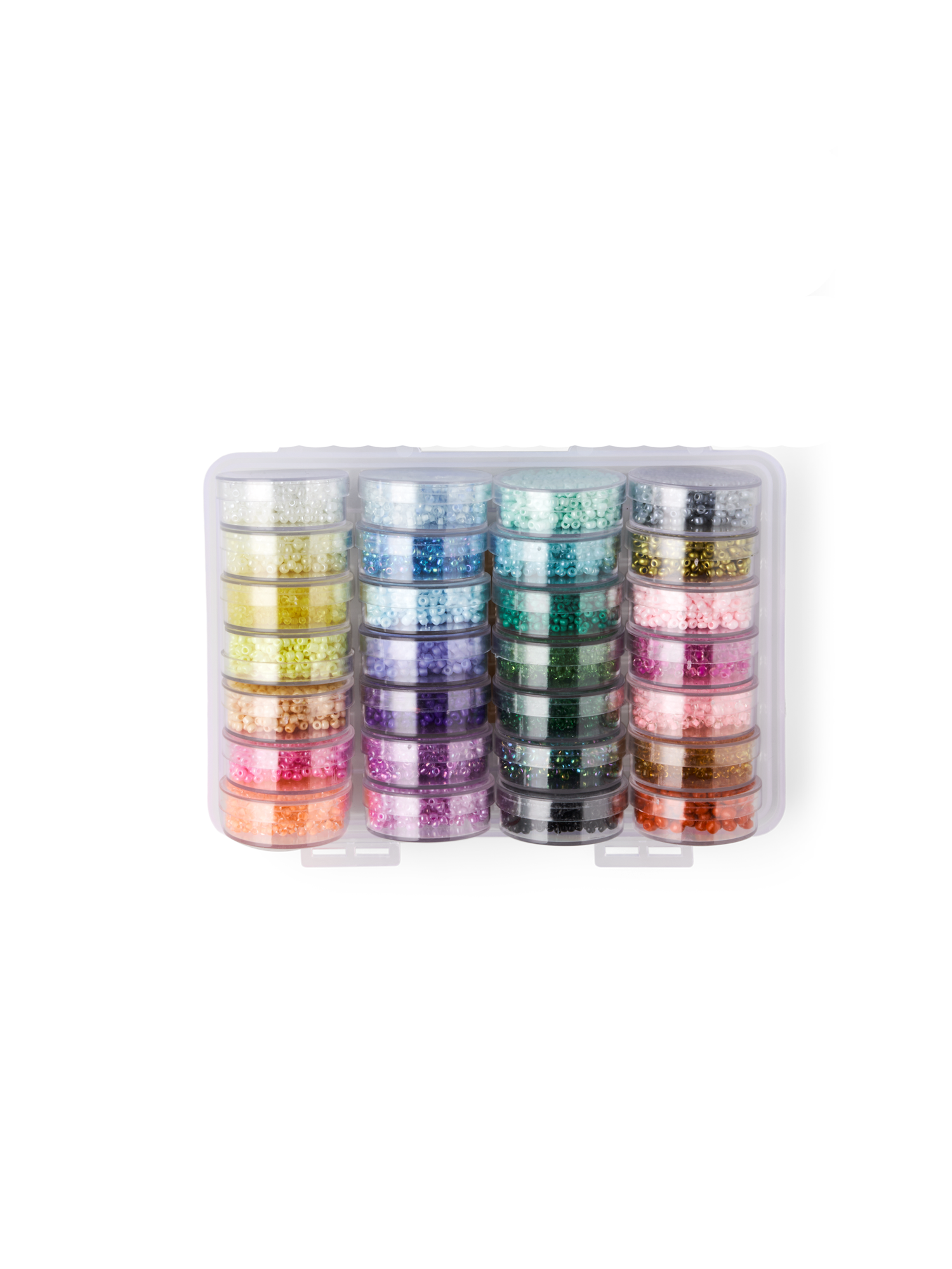 Glasperler | Glasperler. 28 farver x 15 g.  | Multi