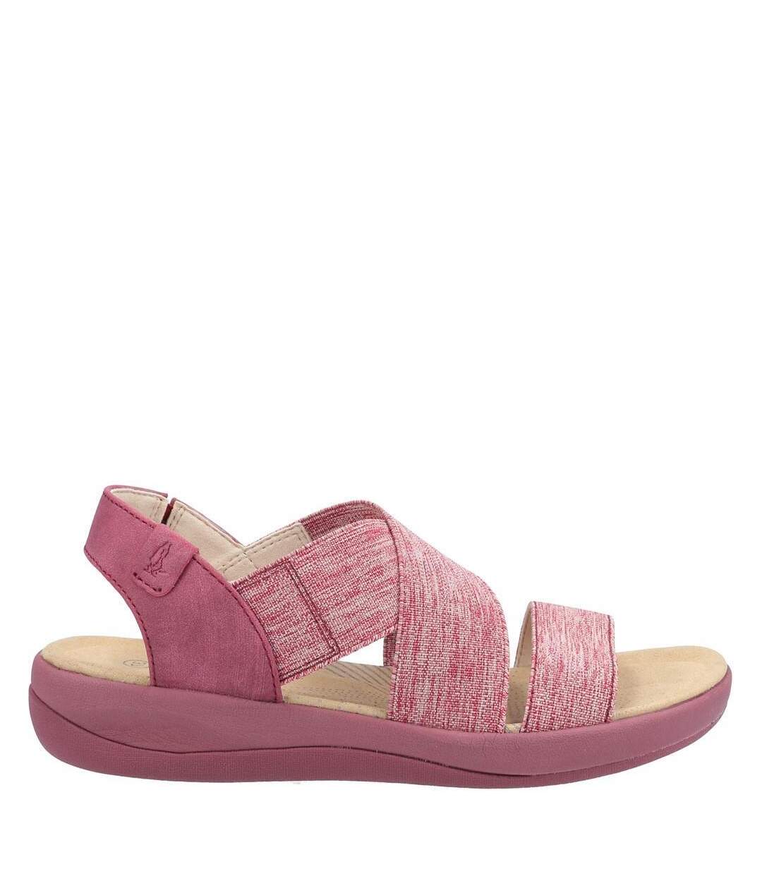 Hush Puppies - Sandales SOPHIA - Femme (Rouge / Beige) - UTFS7765