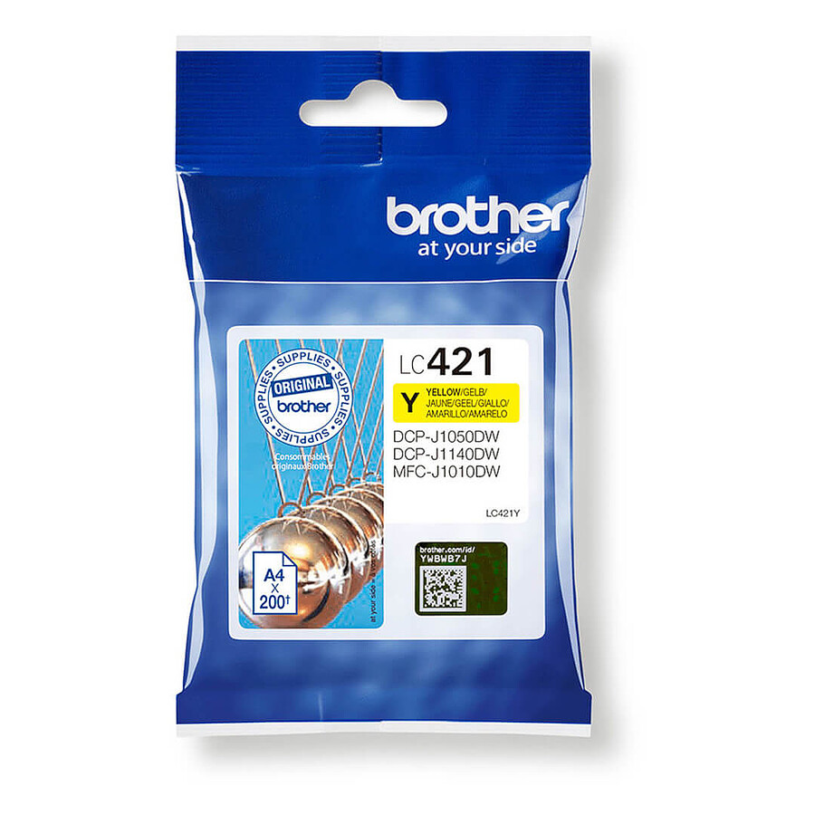 Brother LC421 Jaune
