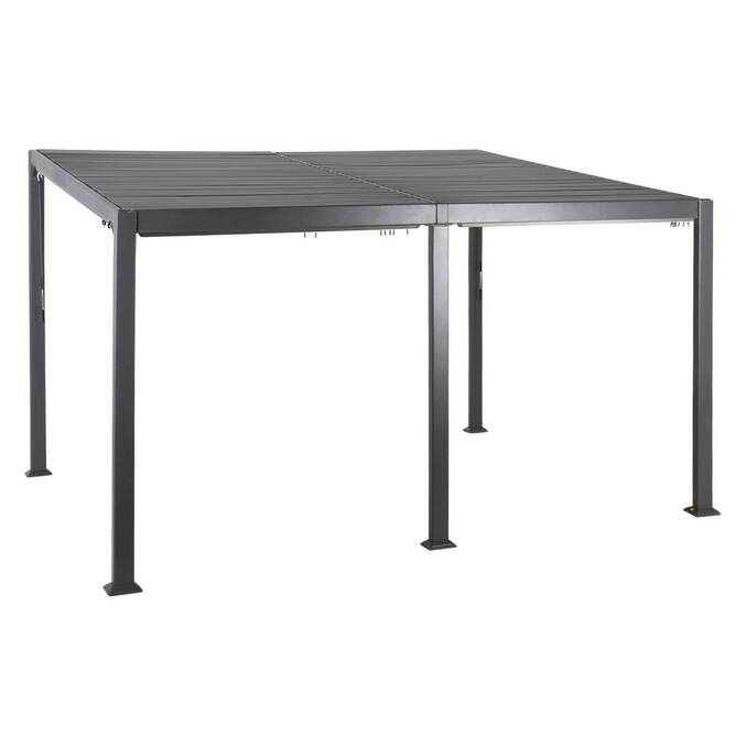 Pergola bioclimatique AVILA Graphite