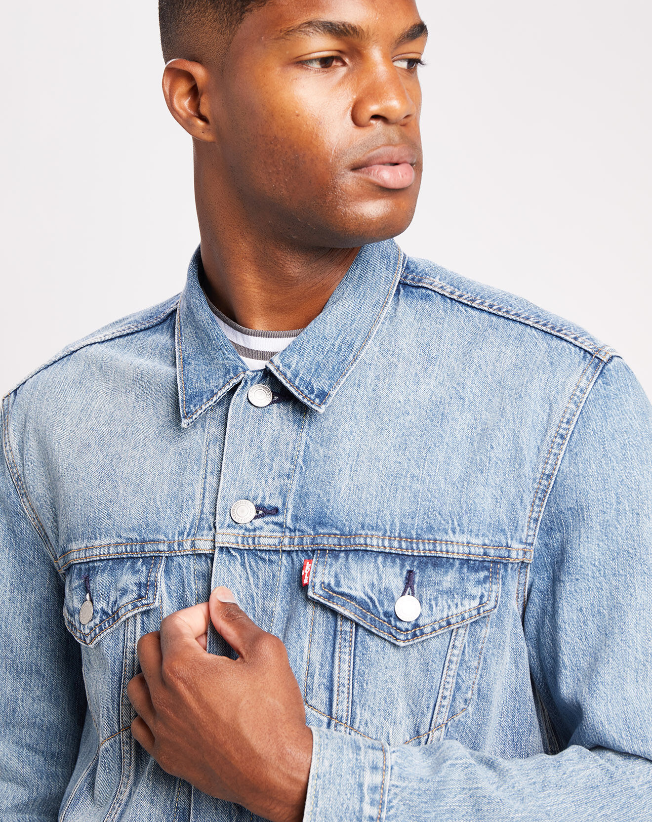 Levi's® Veste en Jean The Trucker bleue