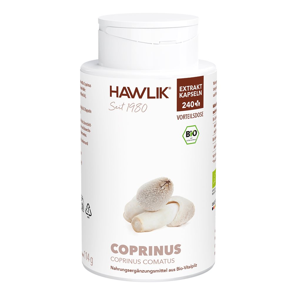 HAWLIK Coprinus Extrakt<br>240 Stück, Kapsel