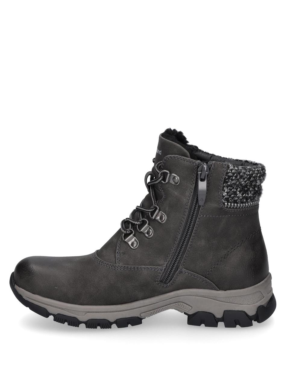 Stiefelette Chambery 03, grau-kombi