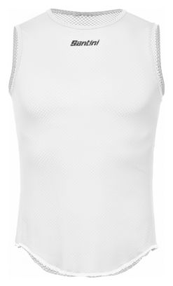 Sous Maillot Sans Manches Santini Lieve Blanc