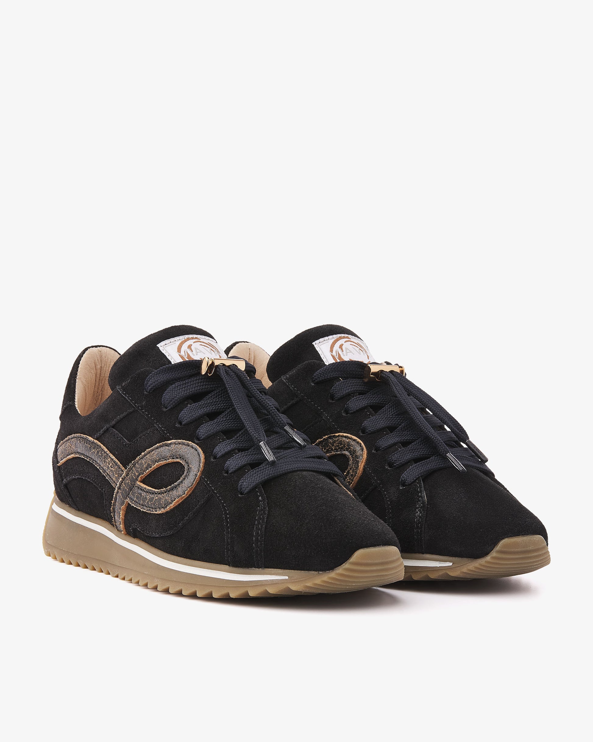 VIA VAI zwarte dames sneakers Mikki Eve