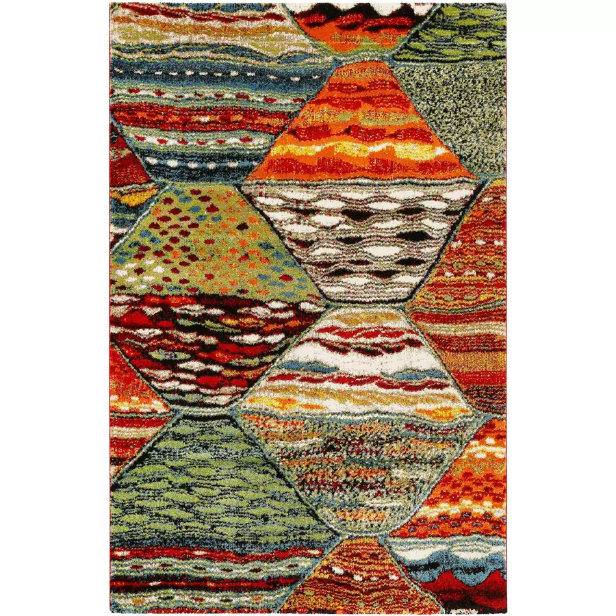 Wecon home Kurzflorteppich Atlas multicolor