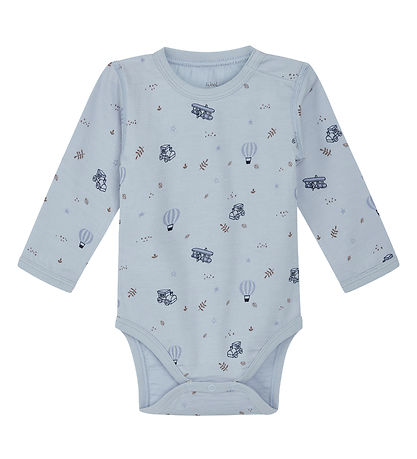 Hust and Claire Body l/æ - Uld/Bambus - Baloo - Cloud Blue