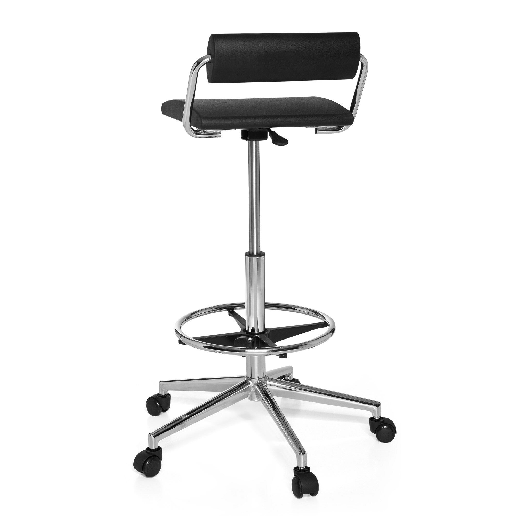 Drehhocker TOP WORK 28 Kunstleder ohne Armlehnen hjh OFFICE