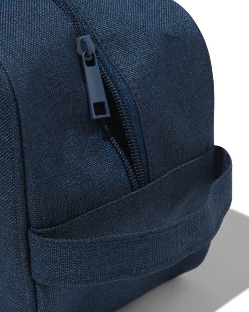 trousse de toilette bleue 12x27x16