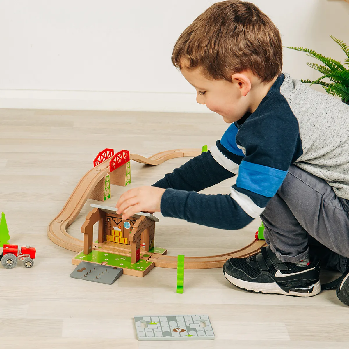 Bigjigs Rail Train de Basse-Cour