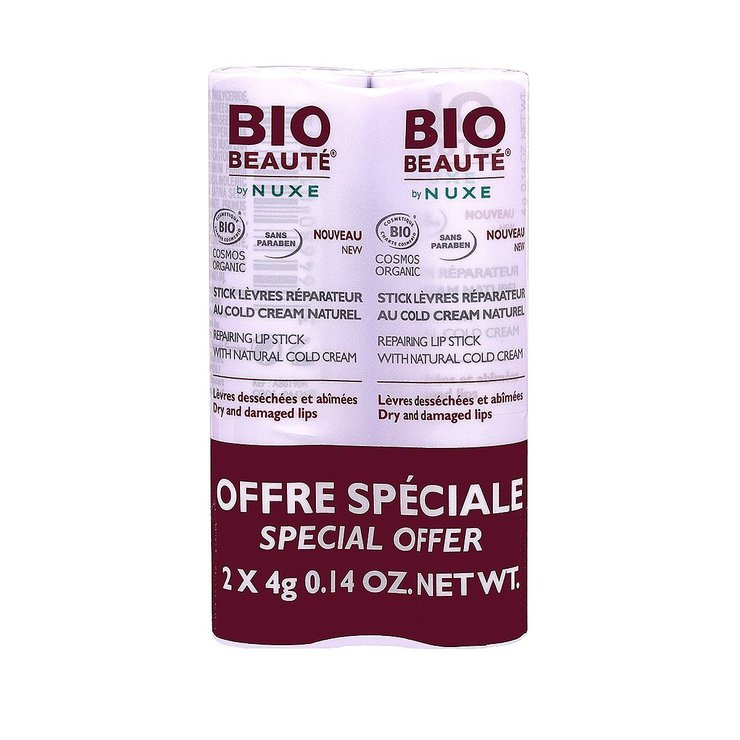 Cold Cream stick lèvres nutrition 2x4g
