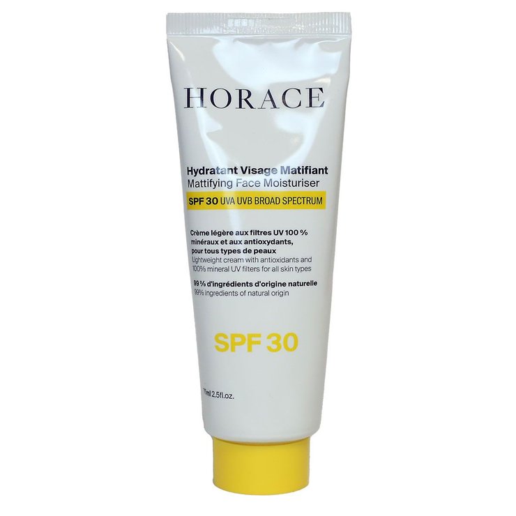 Crème légère hydratante visage matifiante SPF30 75ml