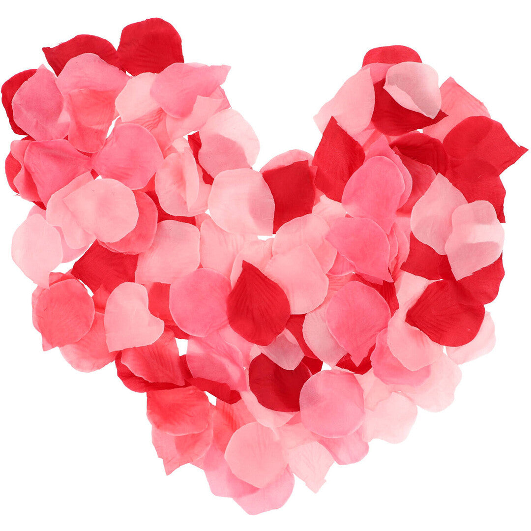 Rozenblaadjes roze - 144st