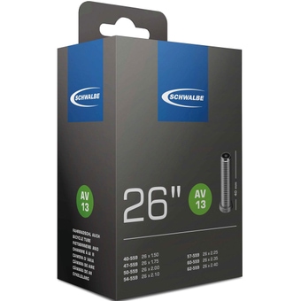 Schwalbe MTB AV 26 Schlauch Schwarz