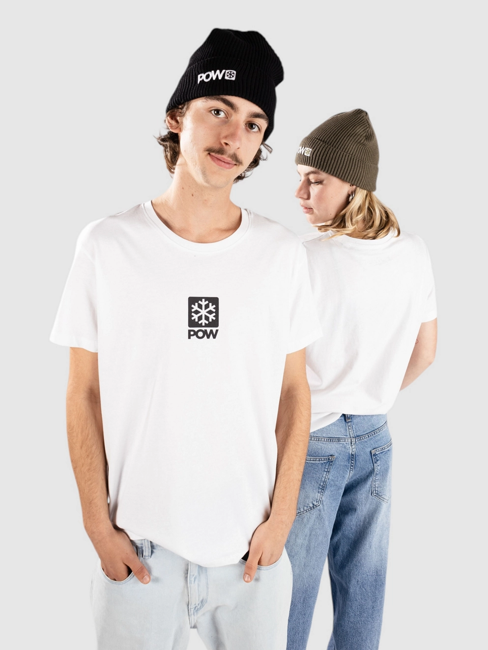 POW Protect Our Winters Mini Logo T-Shirt white