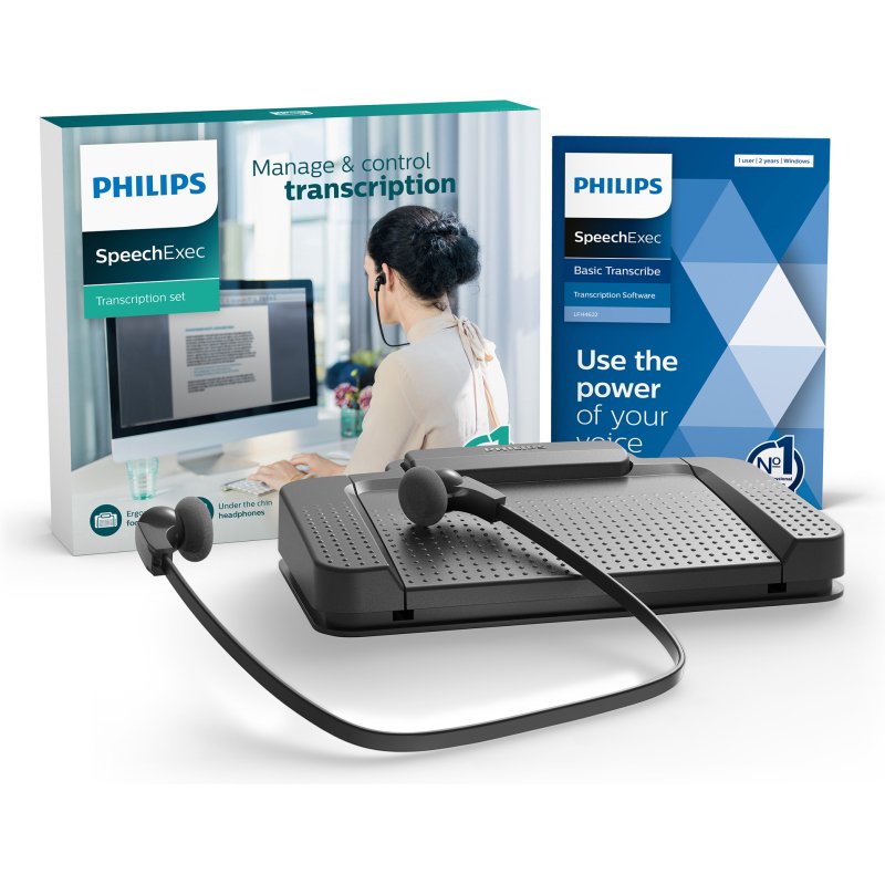 Kit de transcription numérique Philips LFH 7177 pour dictaphone