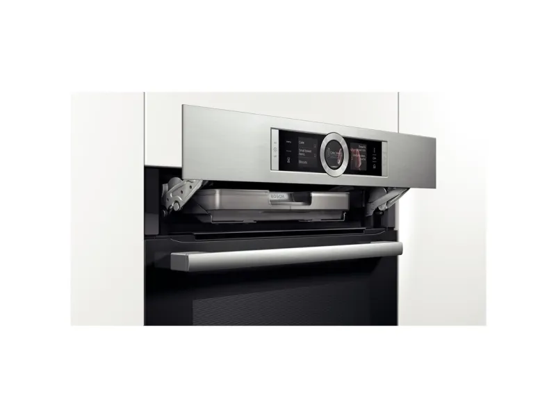 Bosch Serie | 8 HSG636ES1 - Ovn - til indbygning - niche - bredde: 56 cm - dybde: 55 cm - højde: 58.5 cm - Klasse A  - rustfrit stål