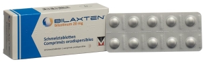 BILAXTEN Schmelztabletten 20 mg 50 Stück