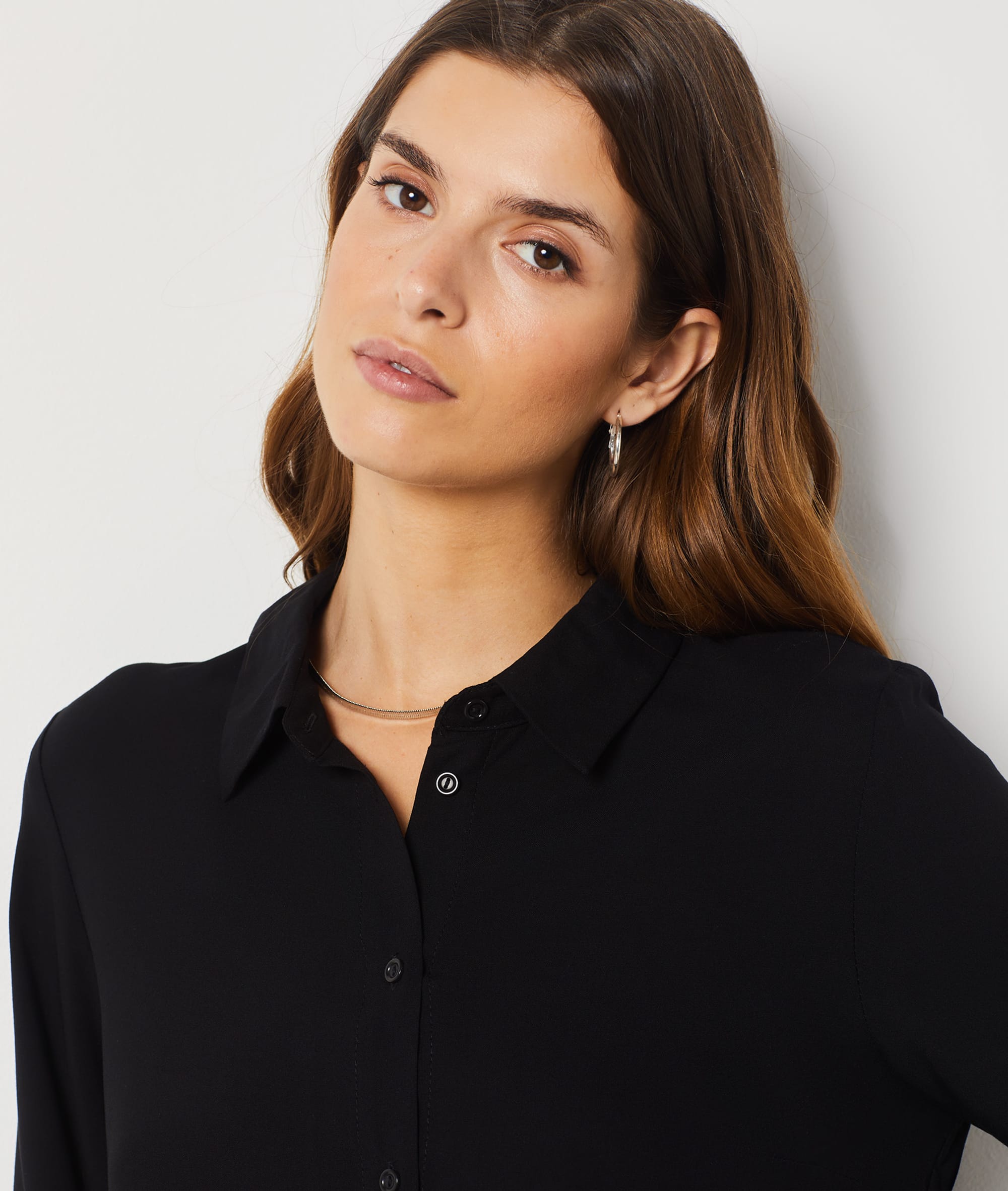 Robe courte fluide