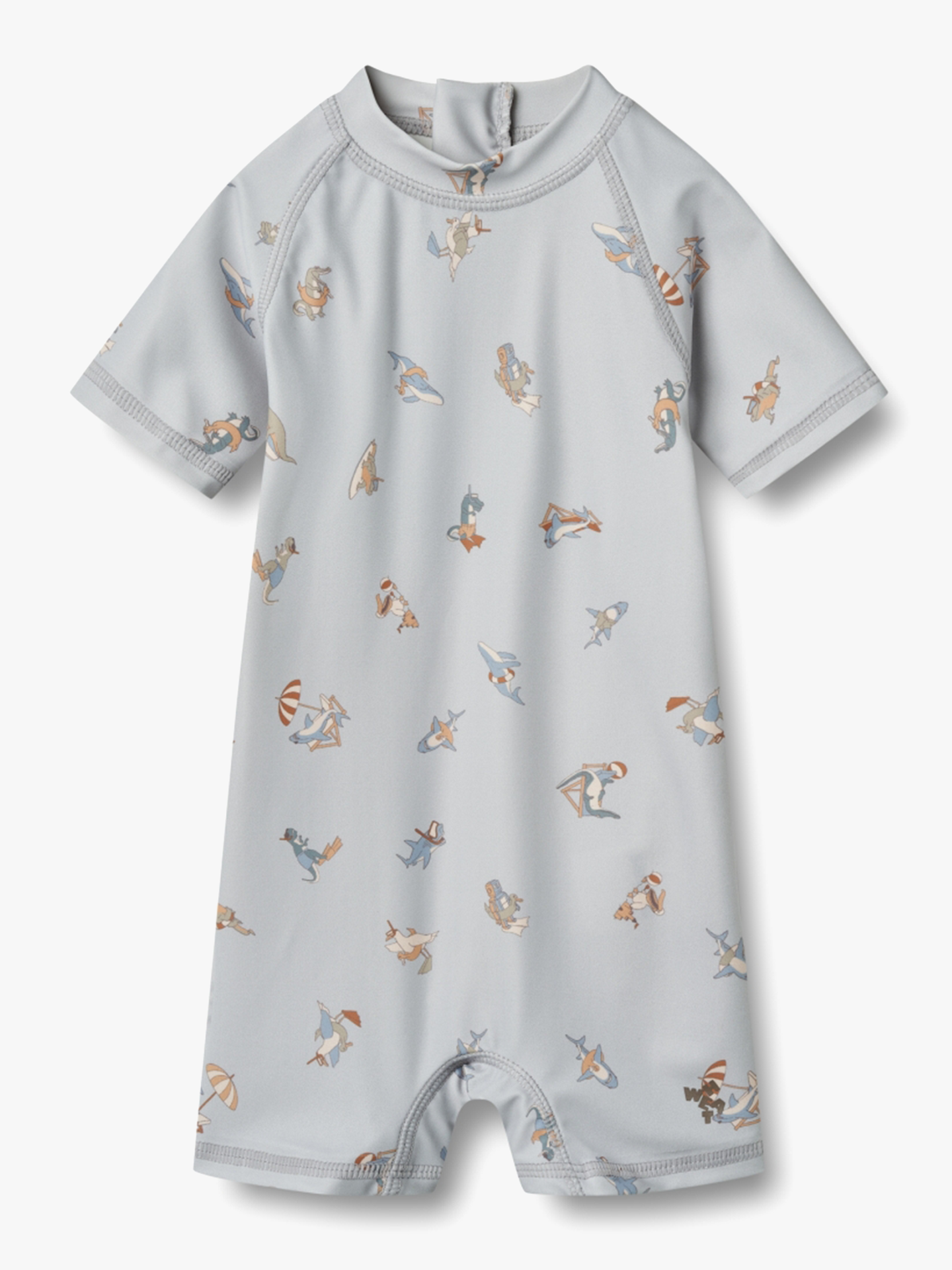 Swimsuit Short Sleeve Cas