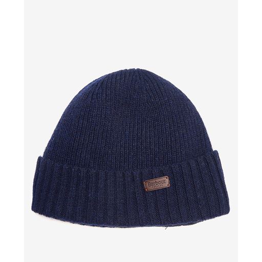 Barbour Carlton Beanie, Navy, One size