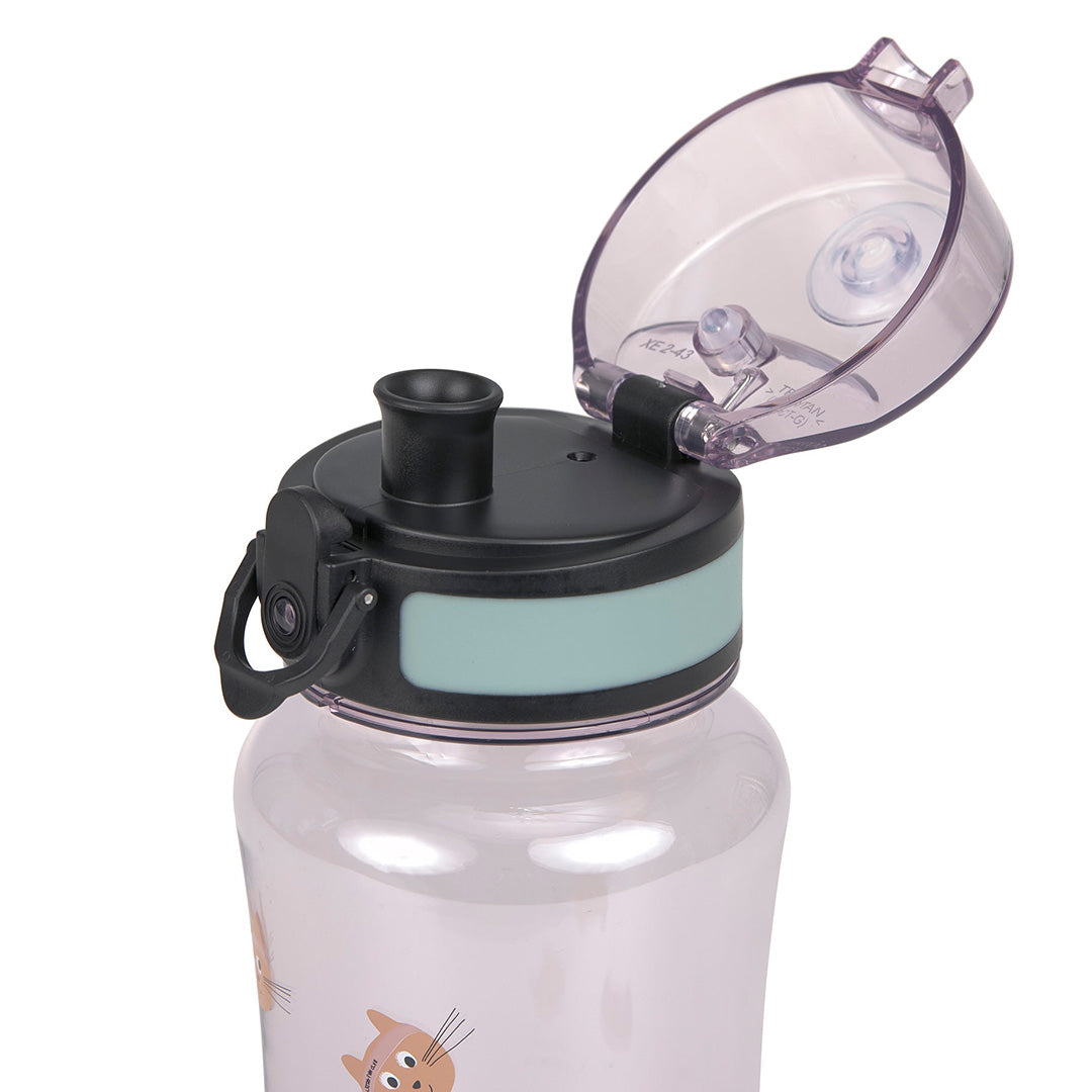 lässig drinkfles tiny team - cat - 420 ml