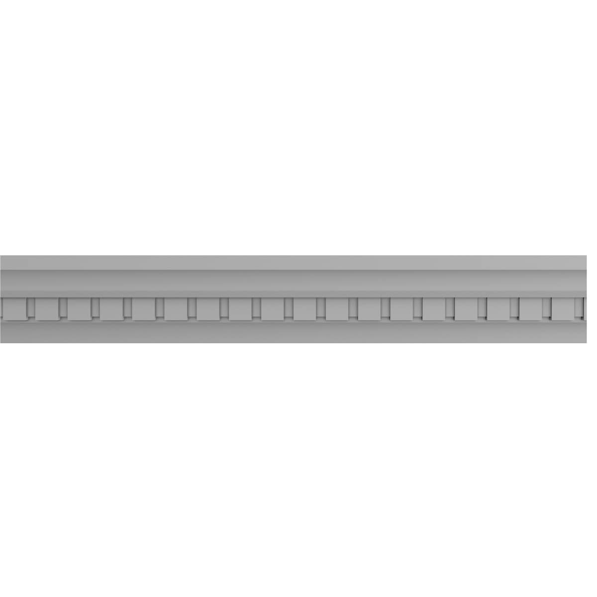 Epoq Heritage herskapelig kronlist 220 cm (Light Grey)