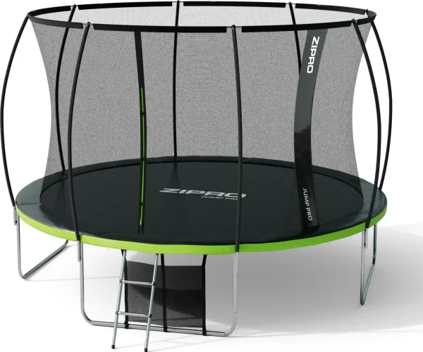Zipro Trampolin med indendørs net Jump Pro 12FT 374cm   skopose