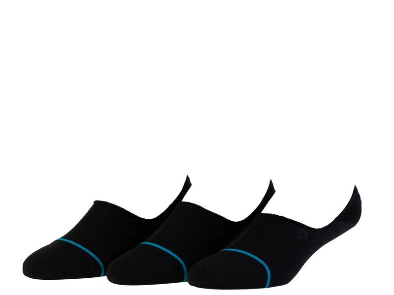 STANCE Socken Icon No Show Schwarz 3er-Pack Socken in Grösse 38 - 42