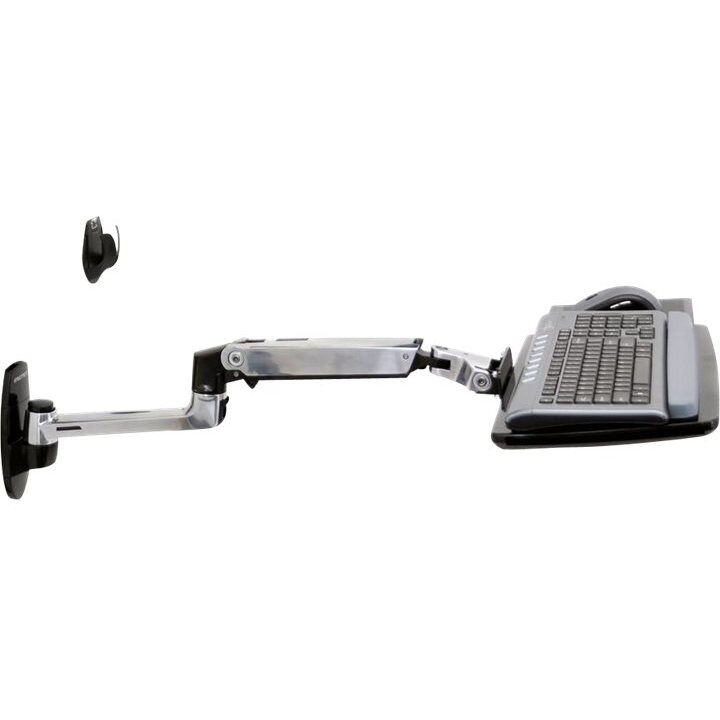 Ergotron LX Wall Mount Keyboard Arm Argent