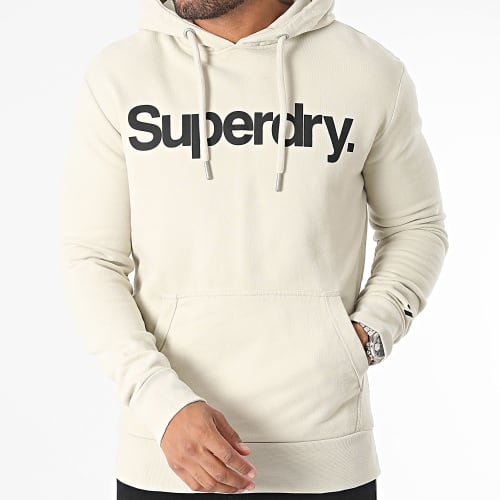 Sweat Capuche Logo Classic M2013243A Beige