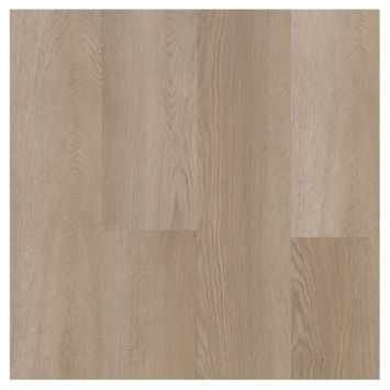 Kleurstaal click PVC Basic rechte stroken lichtbruin eiken houtlook