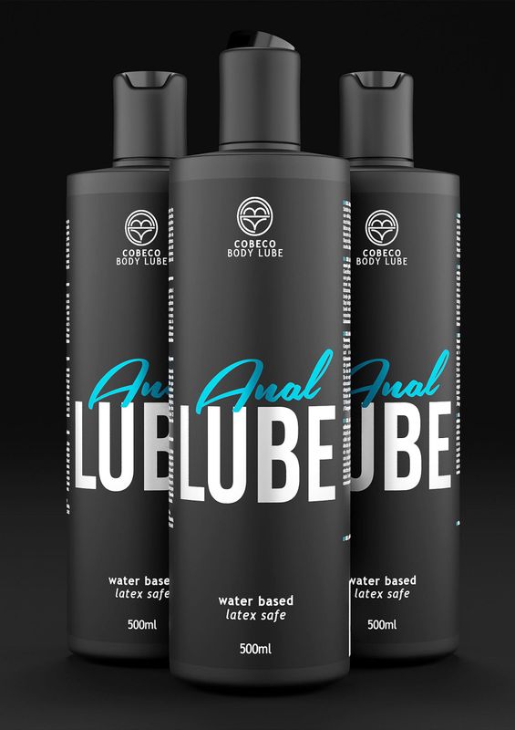 Cobeco Pharma Anal Lube Waterbasis Glijmiddel - 500 ml